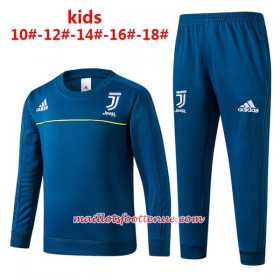 Enfant Juventus Ensemble Sweat d'entrainement 2017-18 Bleu